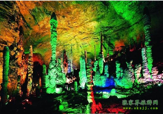 張家界西線：九天洞、茅巖河漂流一日游